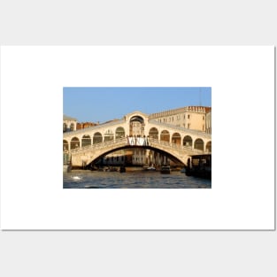 Venice Italy, Rialto Bridge Posters and Art